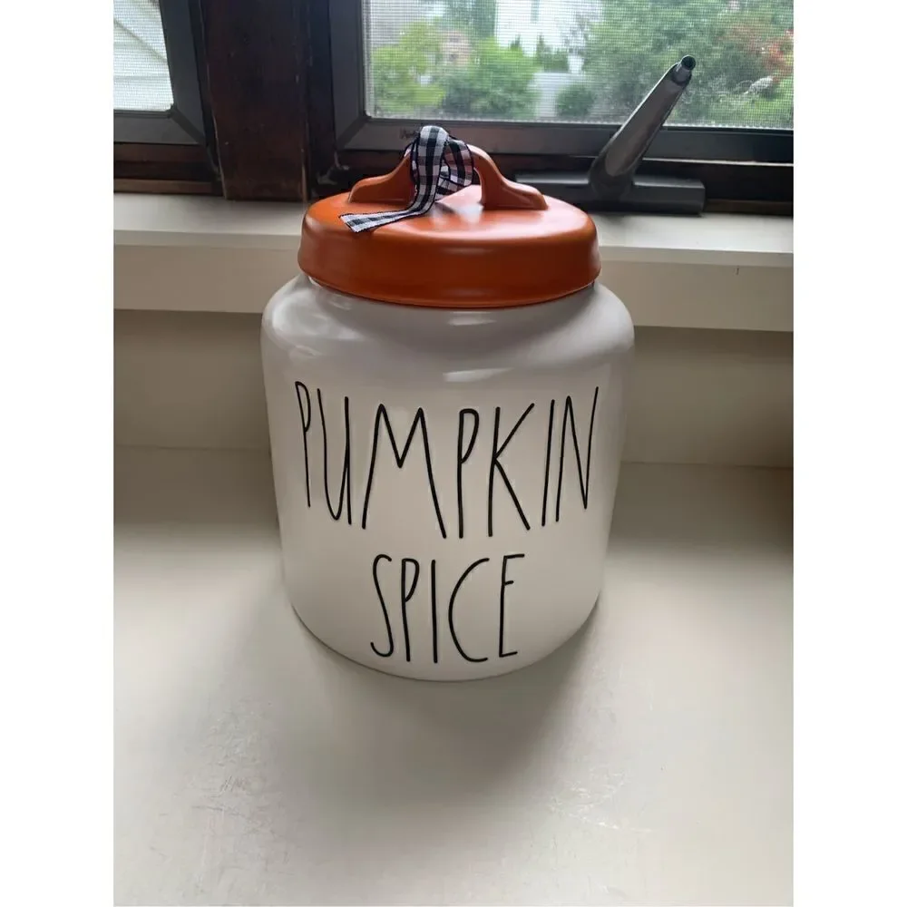 Rae Dunn Pumpkin Spice Canister
